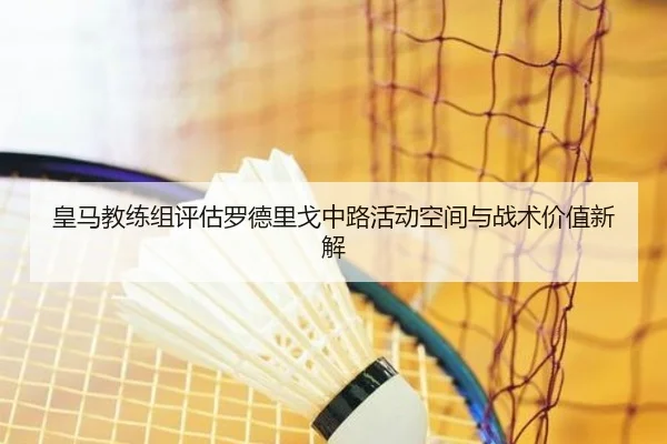 皇马教练组评估罗德里戈中路活动空间与战术价值新解